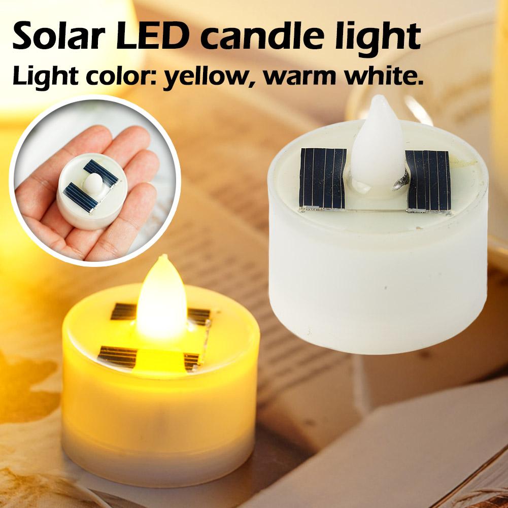 New Solar Candles Flameless LE - Beeswax Wrap Reusable recension och pris