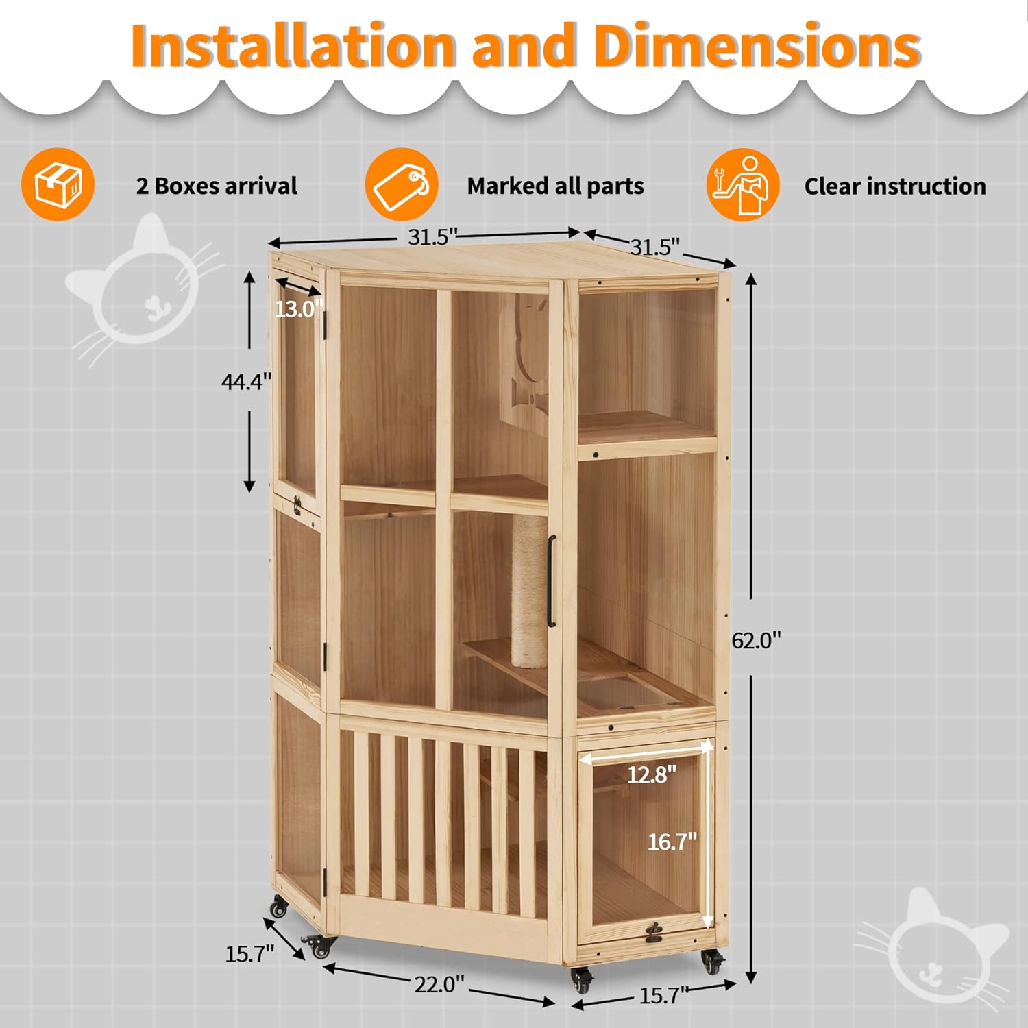 Spacious Multifunction Closed  - Sustainable Living Design recension och pris