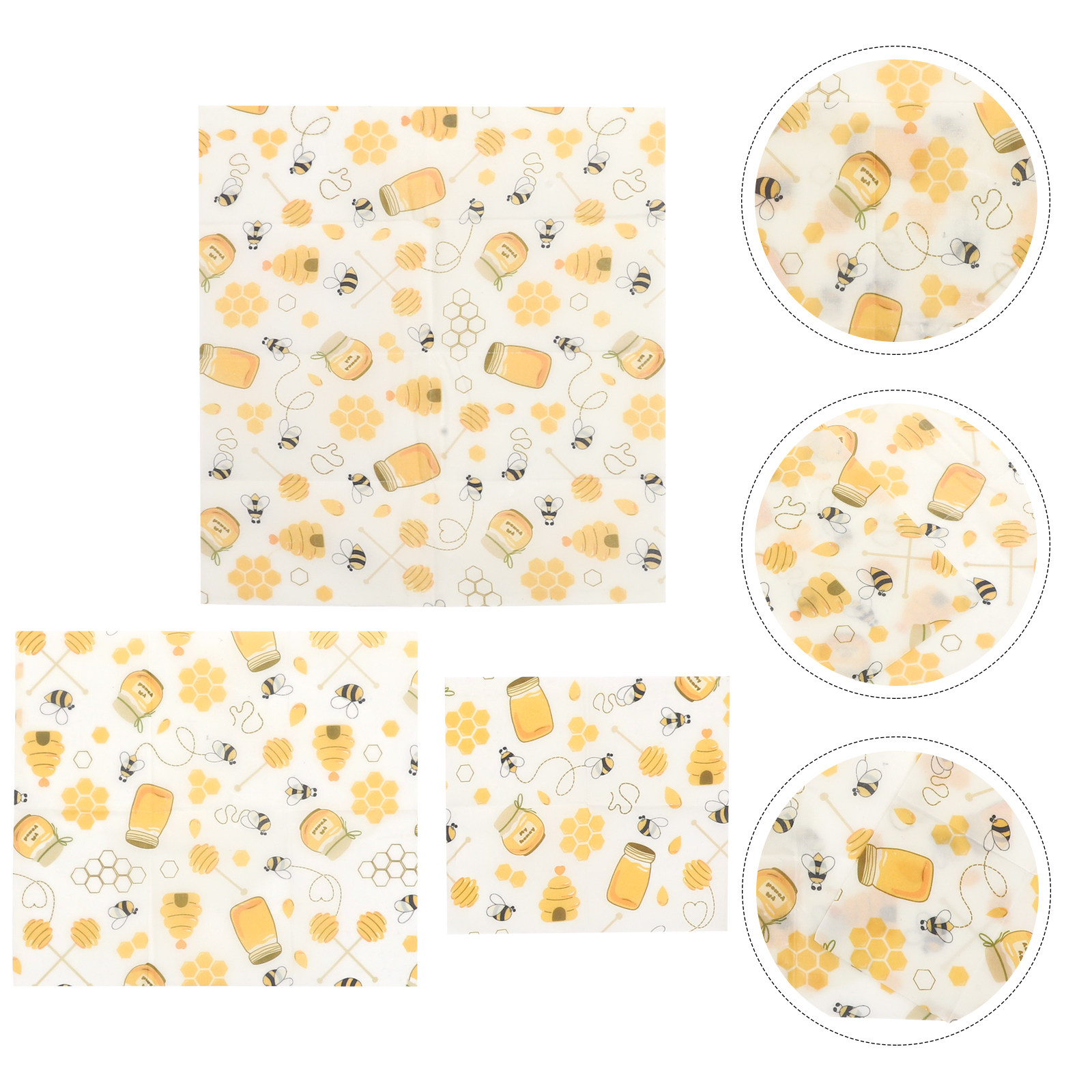 3pcs Beeswax Food Wraps Reusab - Beeswax Wrap Reusable recension och pris