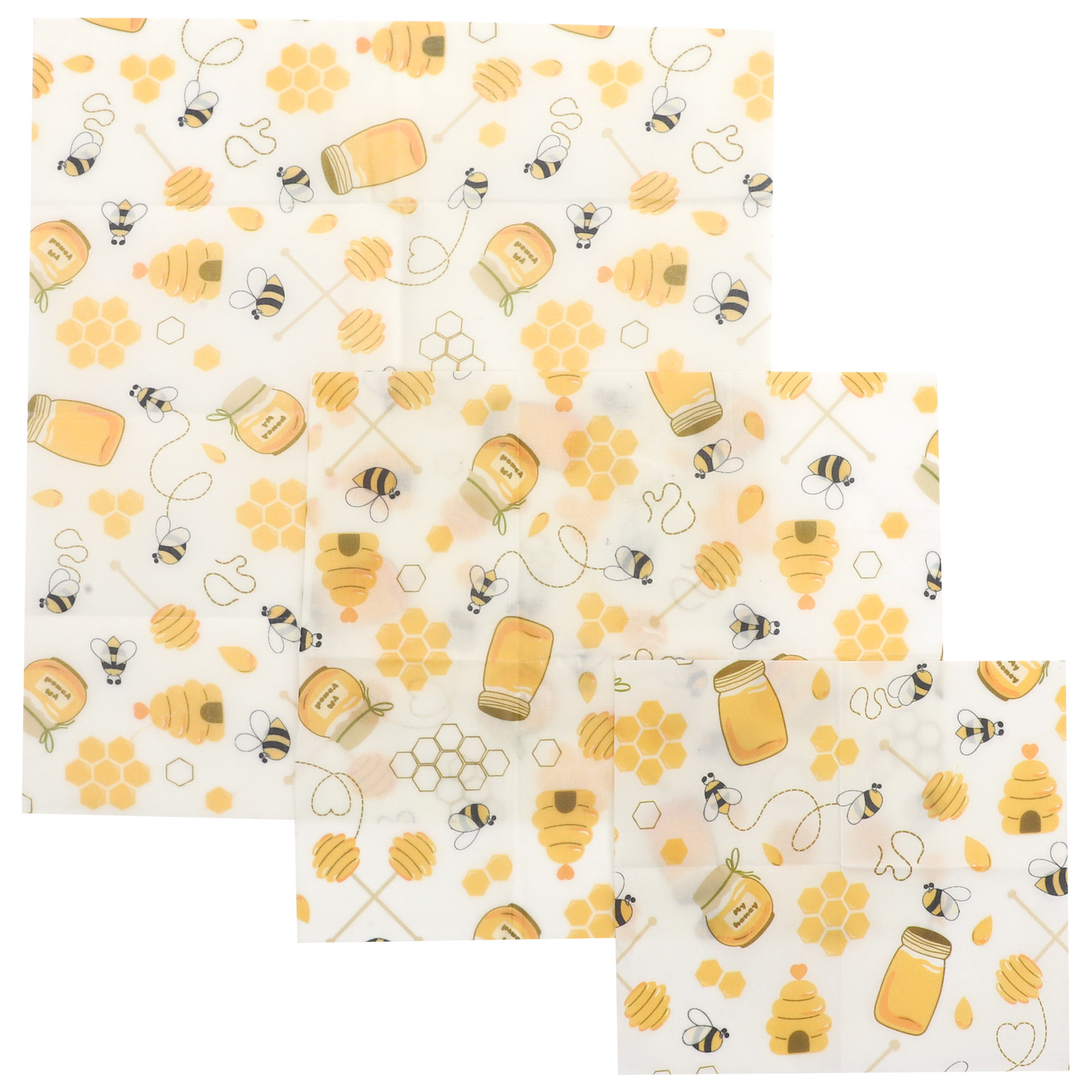 3pcs Beeswax Food Wraps Reusab - Beeswax Wrap Reusable recension och pris
