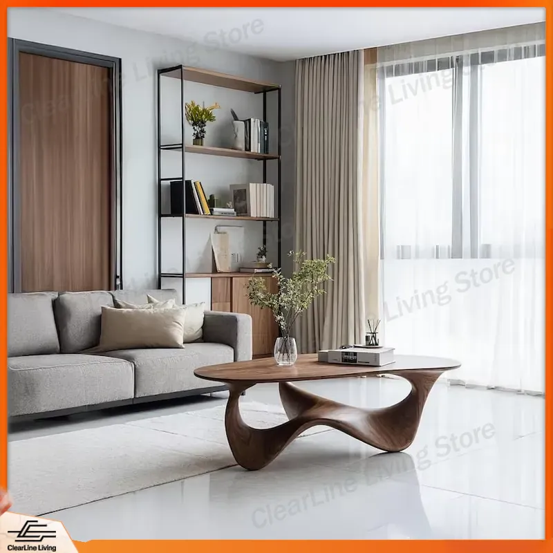 Modern Solid Wood Coffee Table - Sustainable Living Design recension och pris